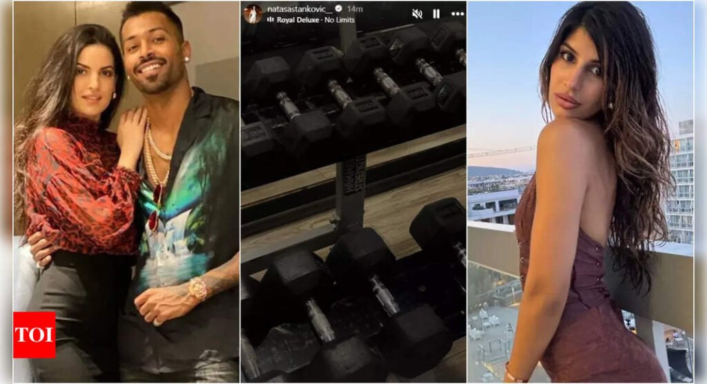 Natasa Stankovic hits the gym amid Hardik Pandya-Jasmin Walia dating rumours | Filmymeet