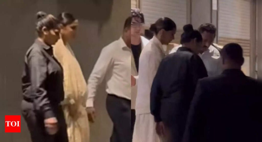 Heavily pregnant Deepika Padukone gets spotted in the city looking ethereal in white, fans cannot stop gushing | Hindi Movie News Filmymeet