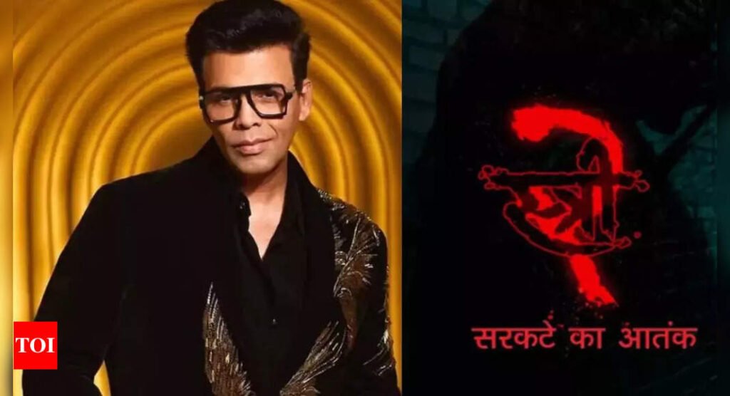 Karan Johar hails the ' humongous conviction and bravado' of 'Stree 2'; says, "I am deeply inspired..." | Hindi Movie News Filmymeet