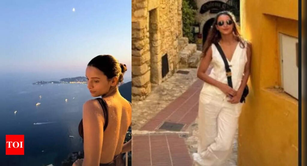 Triptii Dimri drops stunning NEW PICS from her vacay, netizens wonder if she’s holidaying with rumoured boyfriend Sam Merchant - See inside | Hindi Movie News Filmymeet