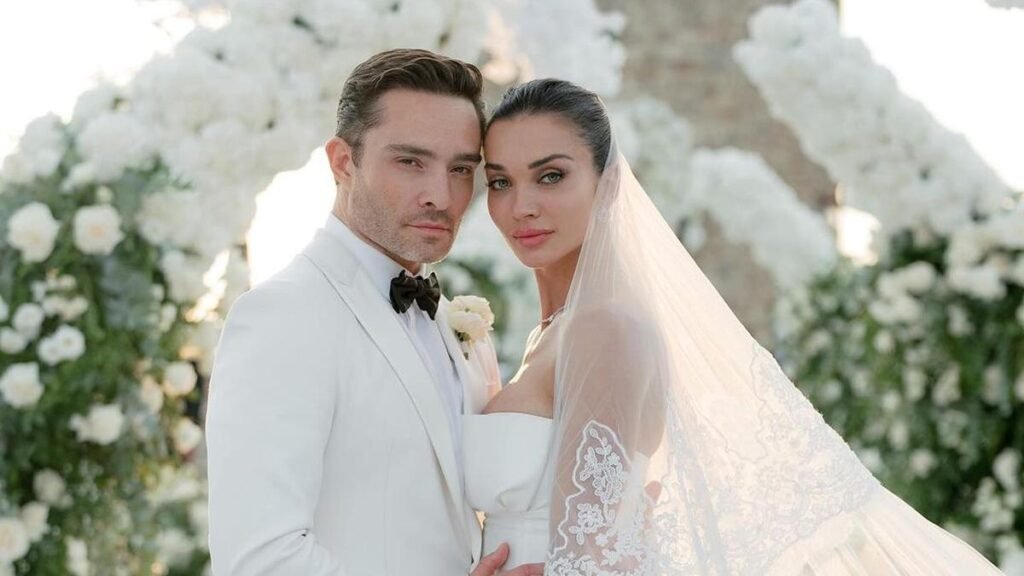 Amy Jackson, Ed Westwick get married in dreamy Italian wedding FilmyMeet