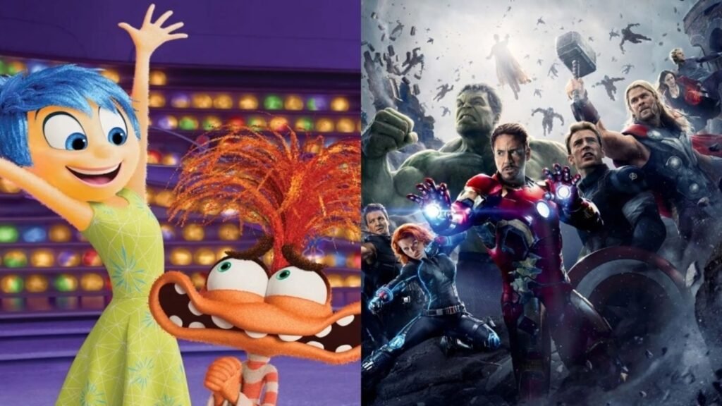 Inside Out 2 beats The Avengers to enter top 10 grossers; see other films on the list | Hollywood FilmyMeet