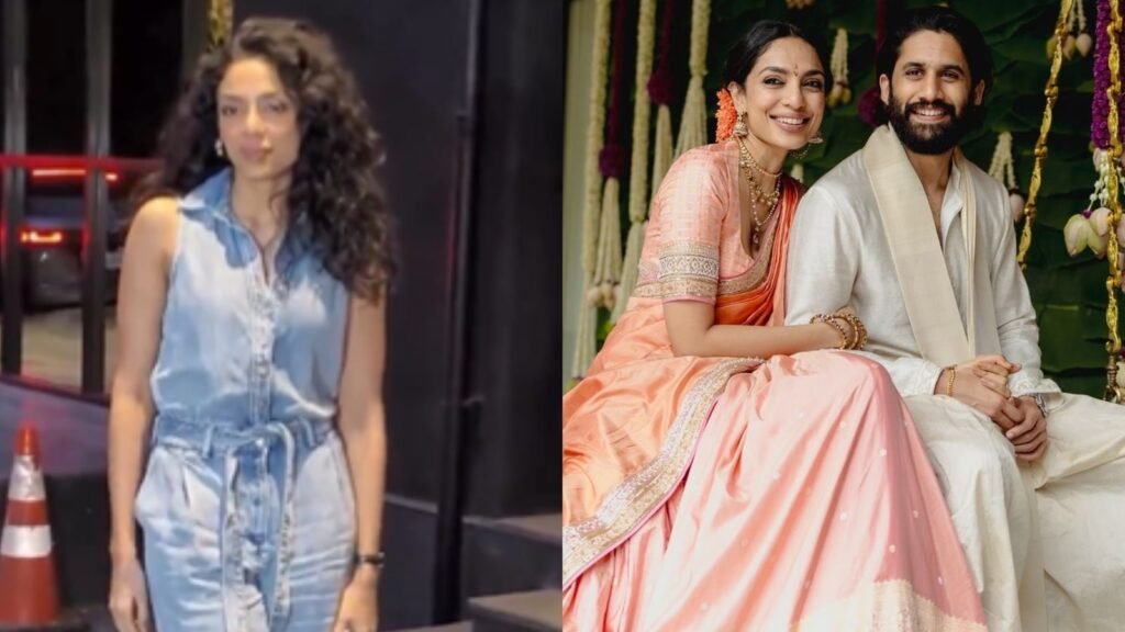 Sobhita Dhulipala goes retro in all-denim jumpsuit for first appearance post-engagement with Naga Chaitanya FilmyMeet