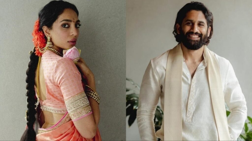 Sobhita Dhulipala, Naga Chaitanya's traditional south Indian engagement: Unseen, intimate photos emerge from festivities FilmyMeet