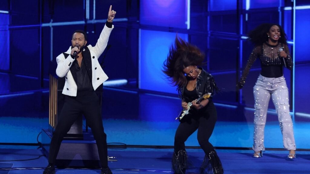 John Legend's Prince tribute at DNC blasted as an ‘insult’ to late icon's legacy; guitarist steals the show instead FilmyMeet