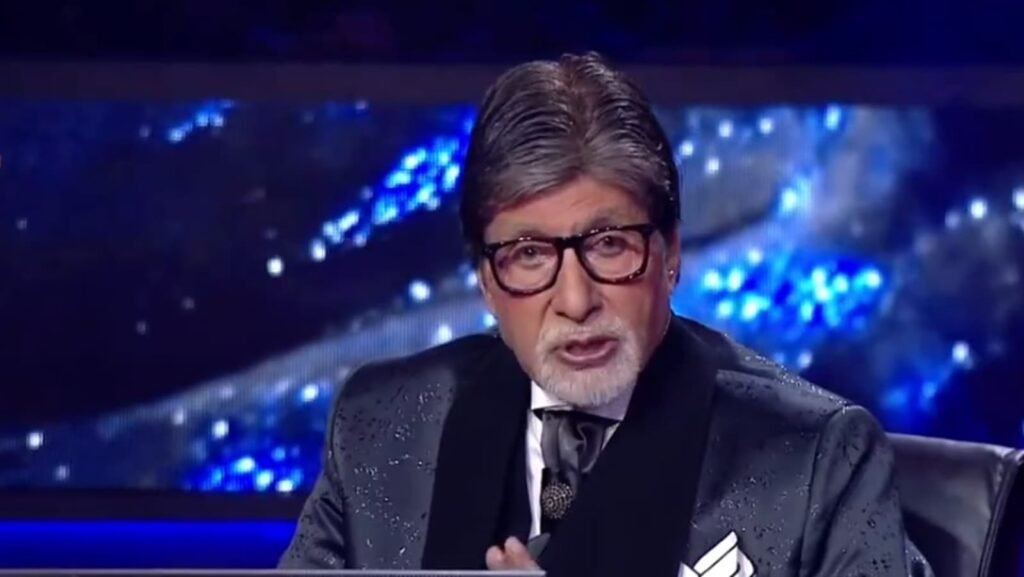 Amitabh Bachchan gets emotional as he returns to host Kaun Banega Crorepati 16, promises to put in double effort. Watch FilmyMeet