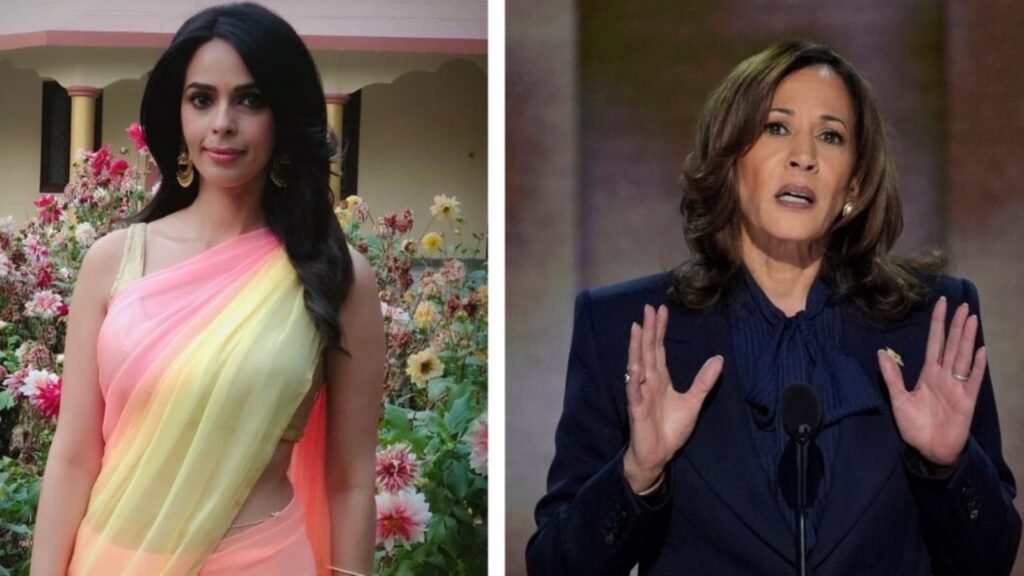 Mallika Sherawat praises 'self-made' Kamala Harris: ‘Women politicians are rare in India’ | Bollywood FilmyMeet