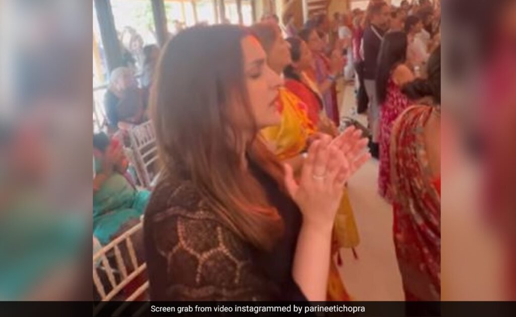 Watch: Parineeti Chopra Prays And Chants At ISKCON, London FilmyMeet