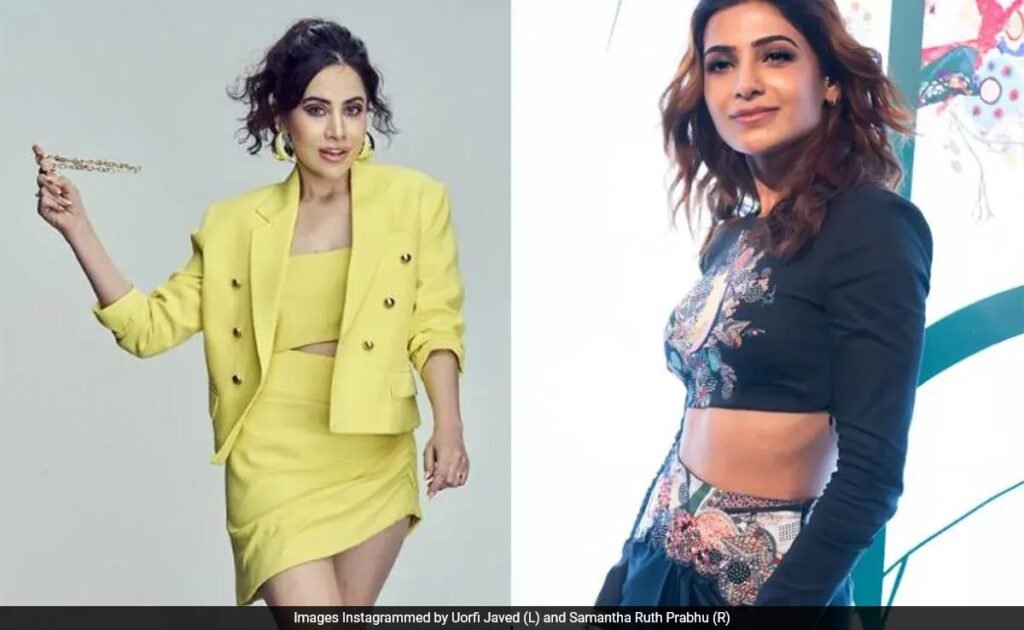 Uorfi Javed On Her Friendship With Samantha Ruth Prabhu: "She's Genuinely Supporting Me" FilmyMeet