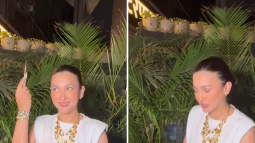 Gauahar Khan Celebrating Her 41st Birthday With Zaid Darbar And Paps Is All Things Sweet FilmyMeet