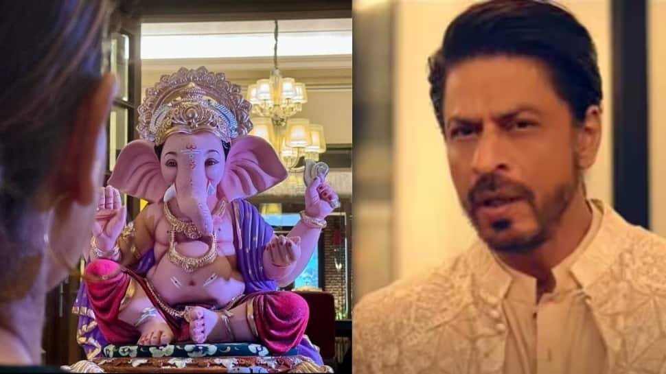 Shah Rukh Khan Brings Ganpati Bappa Home, Shares Heartfelt Wishes To Fans | People News Filmymeet