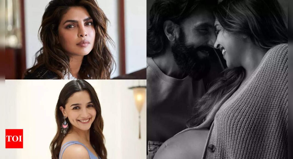 Deepika Padukone shares maternity shoot with Ranveer Singh: Priyanka Chopra, Alia Bhatt, and other celebrities share heartfelt reactions | Hindi Movie News Filmymeet