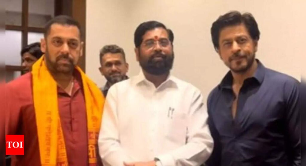 Shah Rukh Khan, Aamir,Salman Khan, Deepika Padukone and Ranveer Singh: Bollywood celebrities who attended CM Eknath Shinde's Ganpati puja in 2023 | Hindi Movie News Filmymeet