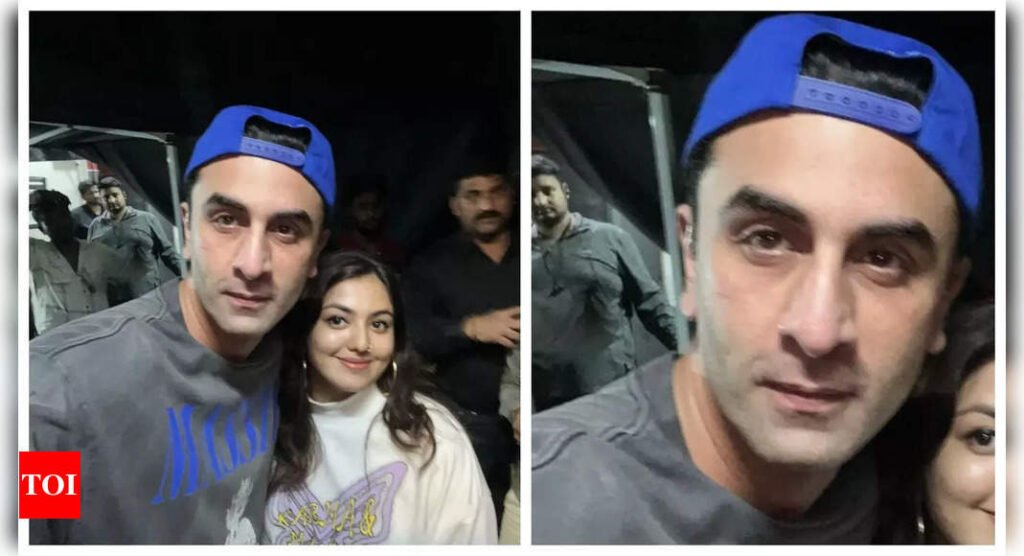 Ranbir Kapoor poses for selfies with fans on the sets of 'Ramayan': Photos | Filmymeet