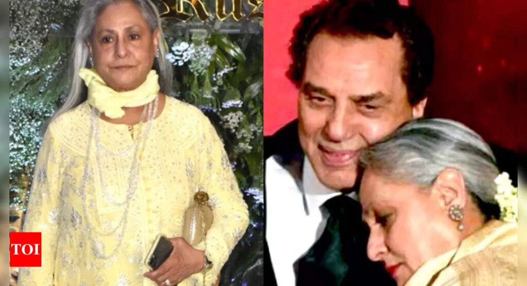 When Jaya Bachchan revealed she had a huge crush on Dharmendra, called him a 'Greek God' in front of Hema Malini | Hindi Movie News Filmymeet