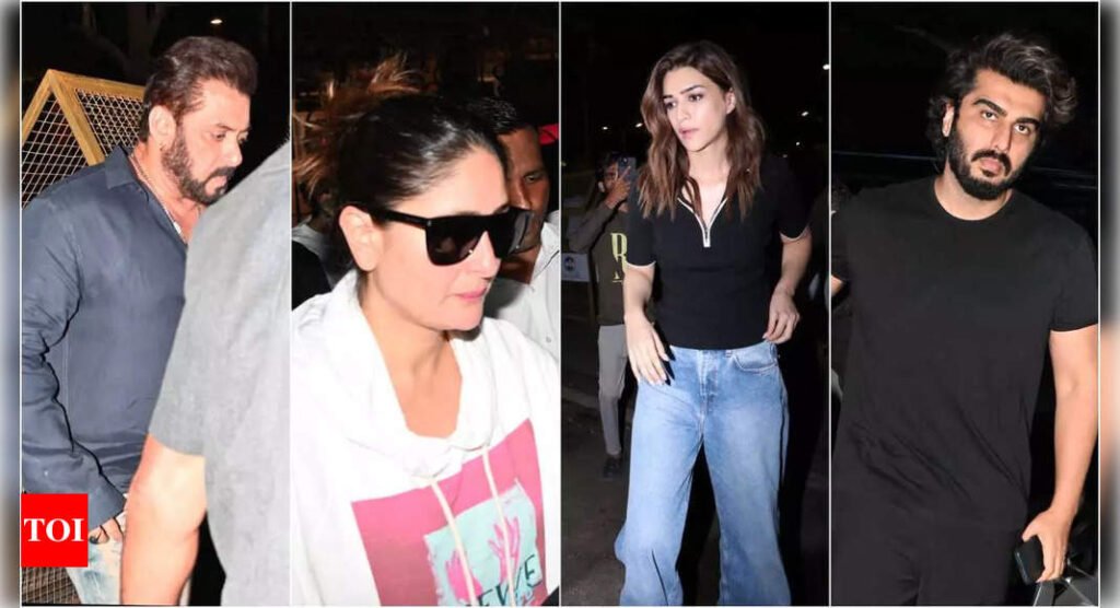 Salman Khan, Kareena Kapoor Khan, Kriti Sanon, Arjun Kapoor: Celebs offer condolences to Malaika Arora and her family after Anil Mehta's funeral | Hindi Movie News Filmymeet