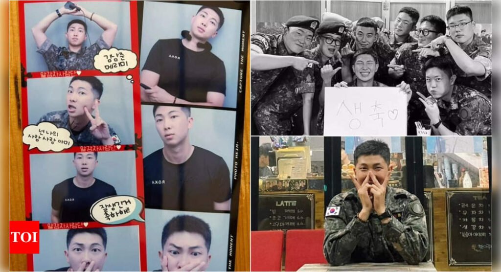 BTS RM Celebrates 30th Birthday with Military Friends at Fan-Organized Café Event | Filmymeet