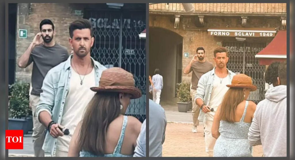 Hrithik Roshan's stylish look from 'War 2' shoot in Italy gets leaked; fans say 'Fast and Furious level lag raha hai' - WATCH video | Filmymeet