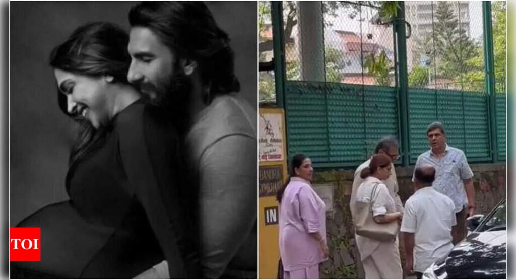 New grandparents visit Deepika Padukone and Ranveer Singh's baby daughter at their residence Filmymeet