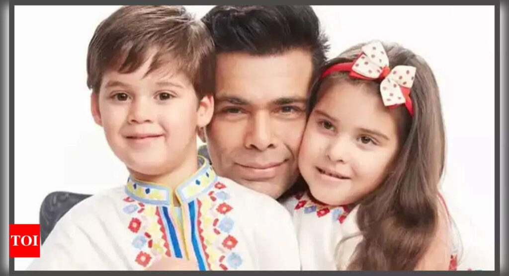 Karan Johar reveals his kids Yash and Roohi are 'confused' about what he does for a living: 'They keep wondering...' | Filmymeet