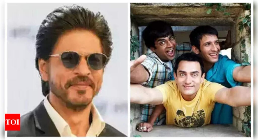 Did you know Shah Rukh Khan called himself the '4th Idiot' for rejecting Aamir Khan, R Madhavan and Sharman Joshi starrer '3 Idiots'? | Filmymeet