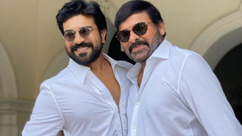 Ram Charan congratulates appa Chiranjeevi for achieving Guinness World Record; calls him an ‘inspiration’ to millions FilmyMeet