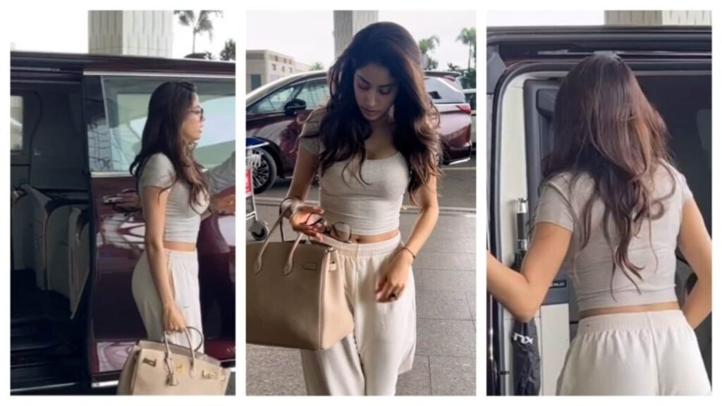 Janhvi Kapoor spotted in swanky new Lexus LM; here's how much it costs. Watch | Bollywood FilmyMeet