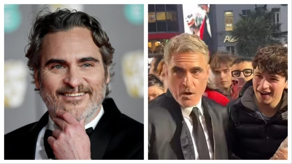 The Joker's Gift: Joaquin Phoenix surprises fans with Joker: Folie à Deux premiere tickets. Watch | Hollywood FilmyMeet