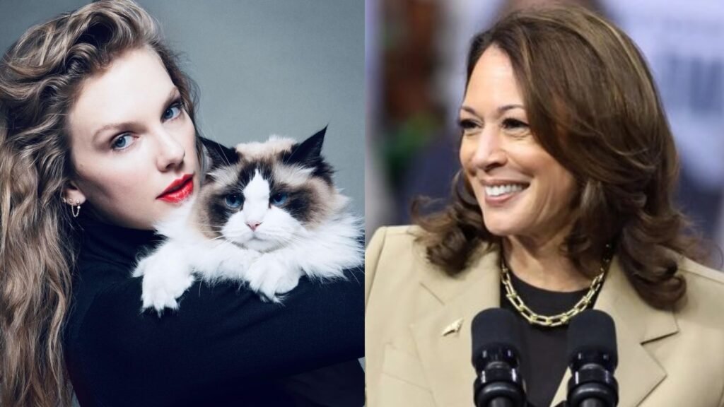 Why did Taylor Swift sign off on her endorsement for Democrat POTUS-hopeful Kamala Harris, as 'childless cat lady'? FilmyMeet