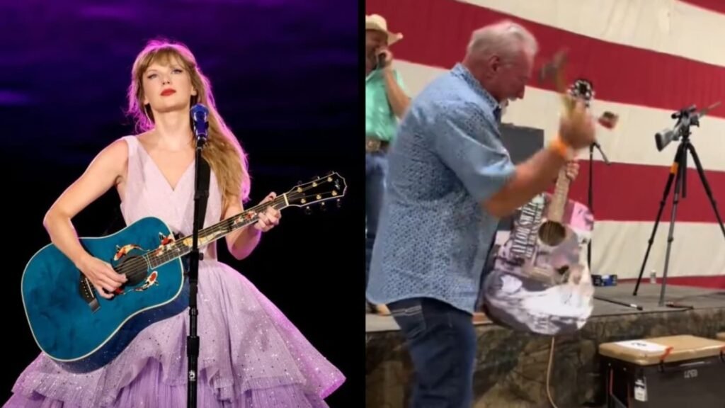 Man hammers ‘signed Taylor Swift’ guitar into pieces after paying $4K in viral TikTok video: ‘Extreme hate’ FilmyMeet