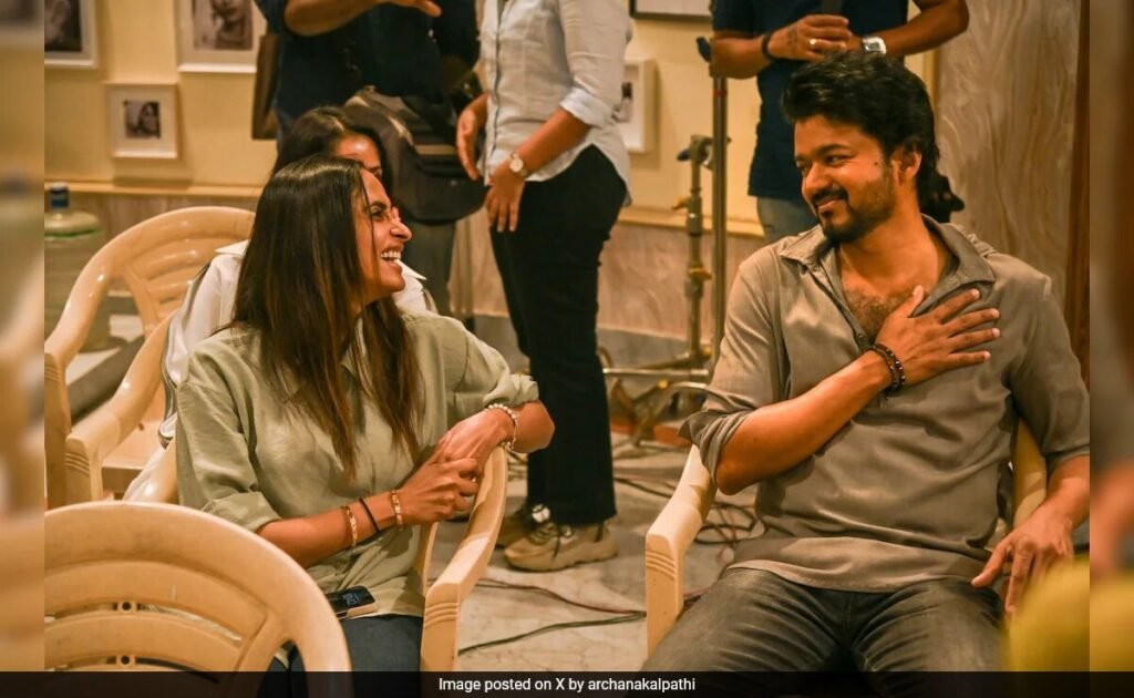 GOAT Producer Archana Kalpathi's Post For Vijay: "No Words Needed" FilmyMeet