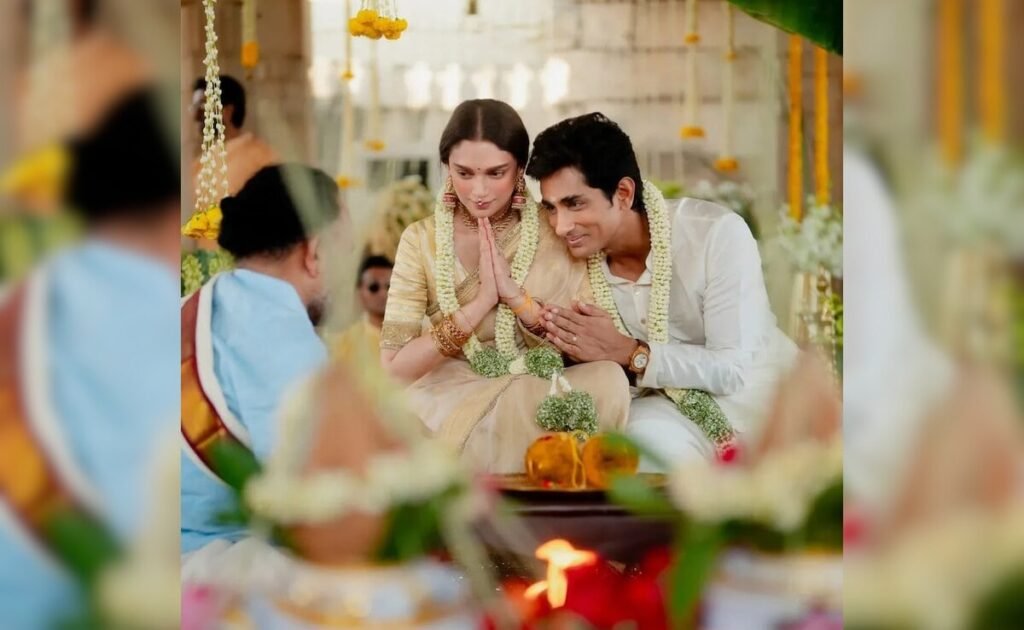 Aditi Rao Hydari And Siddharth Are Now Married. See First Pics Of Newlyweds FilmyMeet