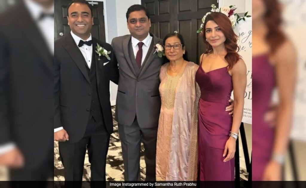 Samantha Ruth Prabhu's Famjam Pics From Brother David's Wedding: "Love Above All Else" FilmyMeet