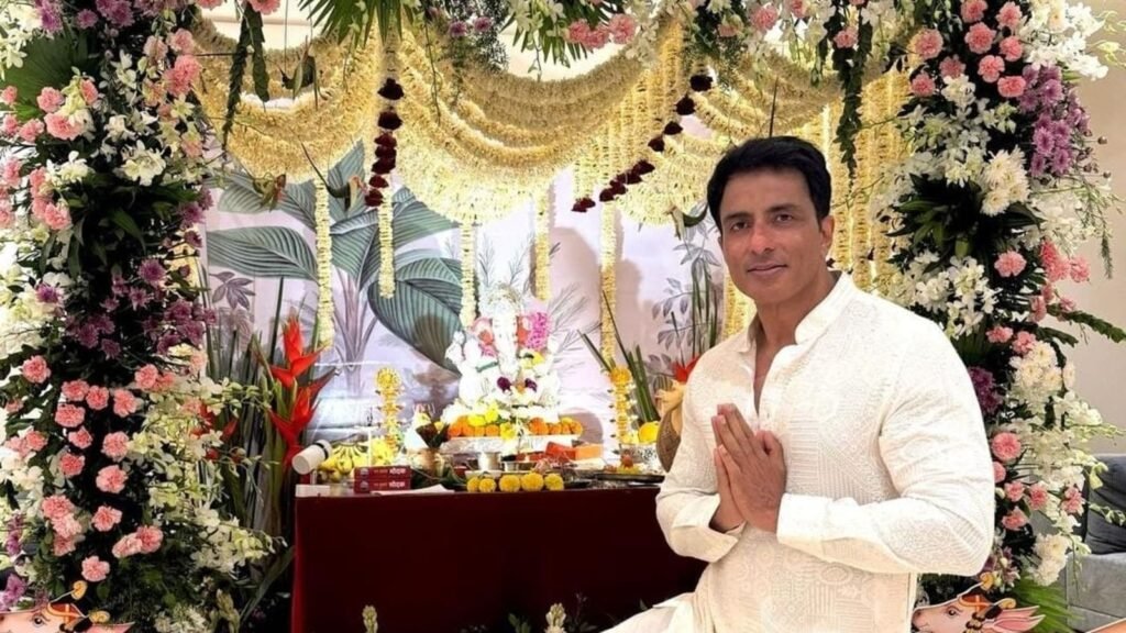 Sonu Sood calls for eco-friendly Ganesh Chaturthi celebrations | Bollywood FilmyMeet