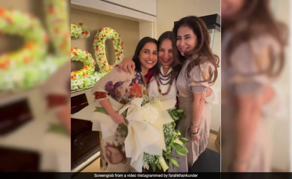 Inside Shabana Azmi's 50th, Sorry, 74th Birthday Party With Vidya Balan, Urmila Matondkar And Others FilmyMeet