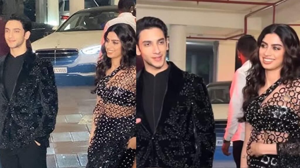 Khushi Kapoor And Vedang Raina Ready To Make Their Relationship Official As They Arrive Together At Manish Malhotra’s Diwali Party? | People News Filmymeet