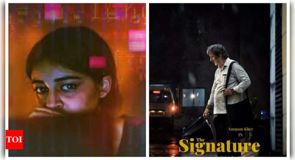 Ananya Panday's 'CTRL' to Anupam Kher's 'The Signature'; OTT releases in October that you cannot miss Filmymeet