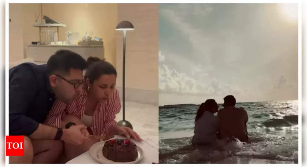 Parineeti Chopra and Raghav Chadha’s lovey-dovey moments from their romantic getaway are giving Valentines' vibes in October - Watch | Filmymeet