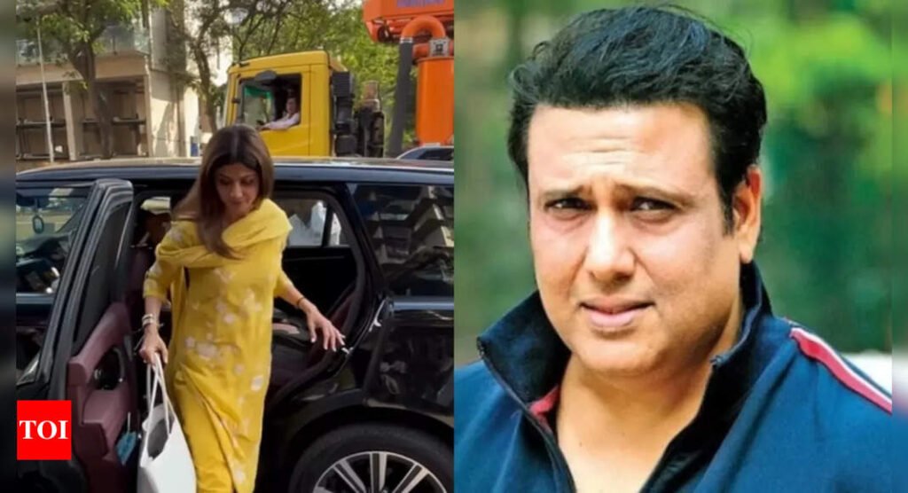 Shilpa Shetty visits Govinda in the hospital, post his gunshot accident | Hindi Movie News Filmymeet