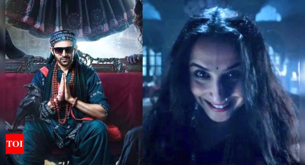 'Bhool Bhulaiyaa 3' Trailer: Kartik Aaryan as‘Rooh Baba’ and Vidya Balan’s ‘Manjulika’ promises a spooky Diwali fest | Hindi Movie News Filmymeet