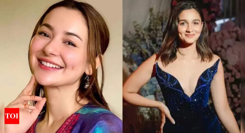 When actress Hania Aamir said she loves being called 'Pakistan Ki Alia Bhatt', credited Alia for her career: 'If I ever meet her in person...' | Hindi Movie News Filmymeet