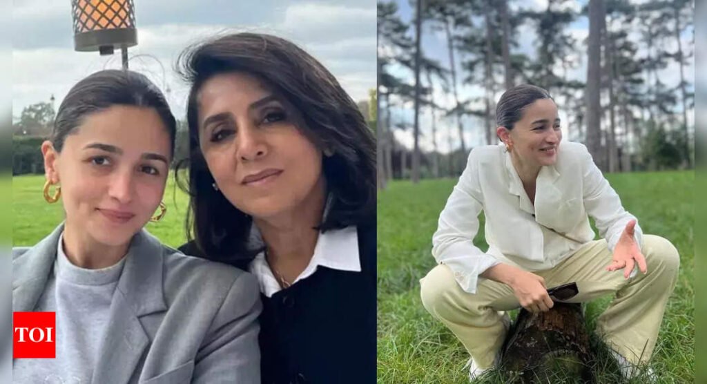 Alia Bhatt shares heartfelt moments with mother-in-law Neetu Kapoor from their Paris trip | Hindi Movie News Filmymeet