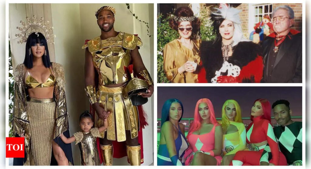 Exploring the unique Halloween costumes of the Kardashian-Jenner family - See photos | Filmymeet