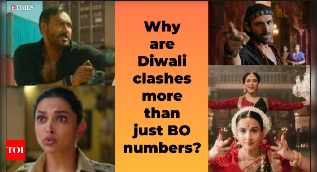 Singham Again vs Bhool Bhulaiyaa 3: Why are Diwali clashes more than just Box Office numbers? ETimes explores the fireworks behind the festive war | Hindi Movie News Filmymeet