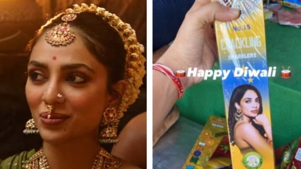 Sobhita Dhulipala has clearly made it! Finds her face on phuljhadi packet on Diwali | Bollywood FilmyMeet