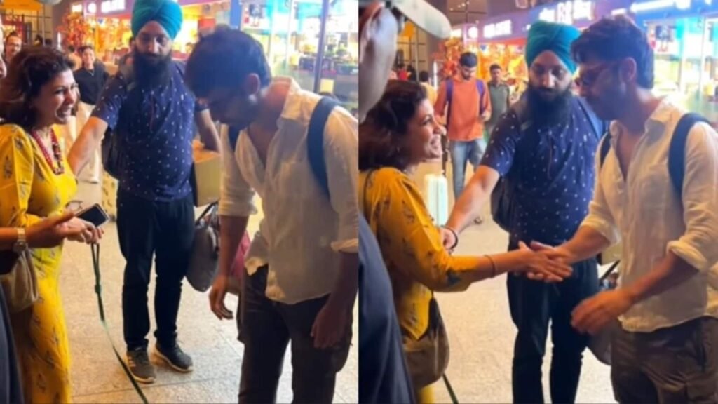 Varun Dhawan's fan stops him at the airport, reveals his sweet secret to the paparazzi: ‘I must say this on camera…’ | Bollywood FilmyMeet