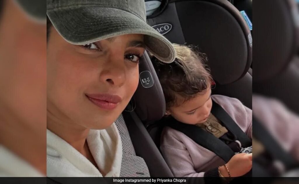 Malti Marie Sings Adorably During A Walk With Mother Priyanka Chopra FilmyMeet