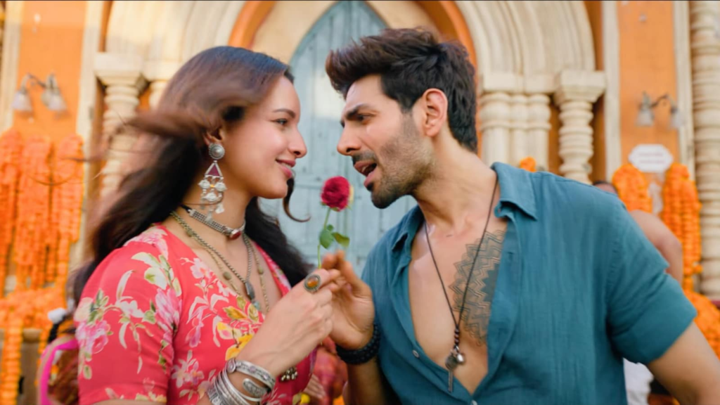 Bhool Bhulaiyaa 3 song Jaana Samjho Na: Kartik Aaryan falls head over heels in love with Triptii Dimri. Watch | Bollywood FilmyMeet