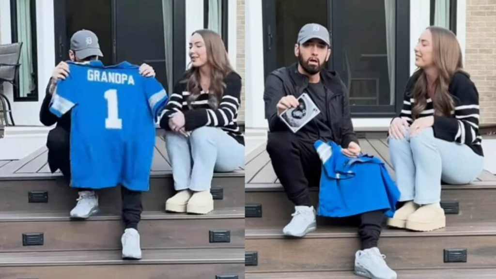 Eminem is a ‘grandpa’! Rapper reveals daughter Hailie Jade is pregnant in emotional music video. Watch FilmyMeet