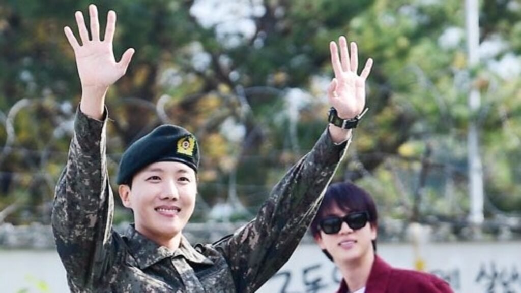 J-Hope finishes military service, greeted by Jin, BTS ARMY upon return. Watch FilmyMeet